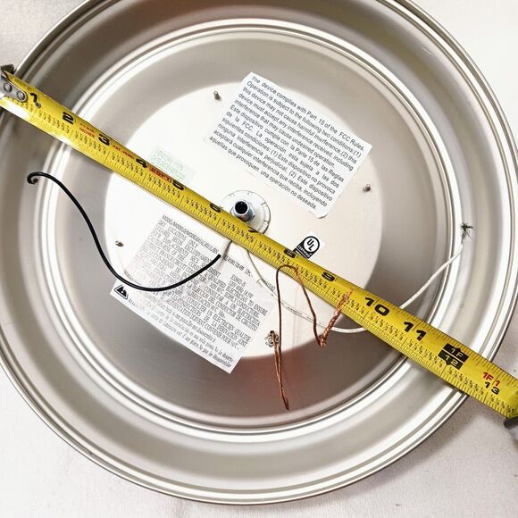 Thomas Lighting 13" CEILING HALLWAY Light Flush Mount SILVER BRUSHED NICKLE - Picture 6 of 10